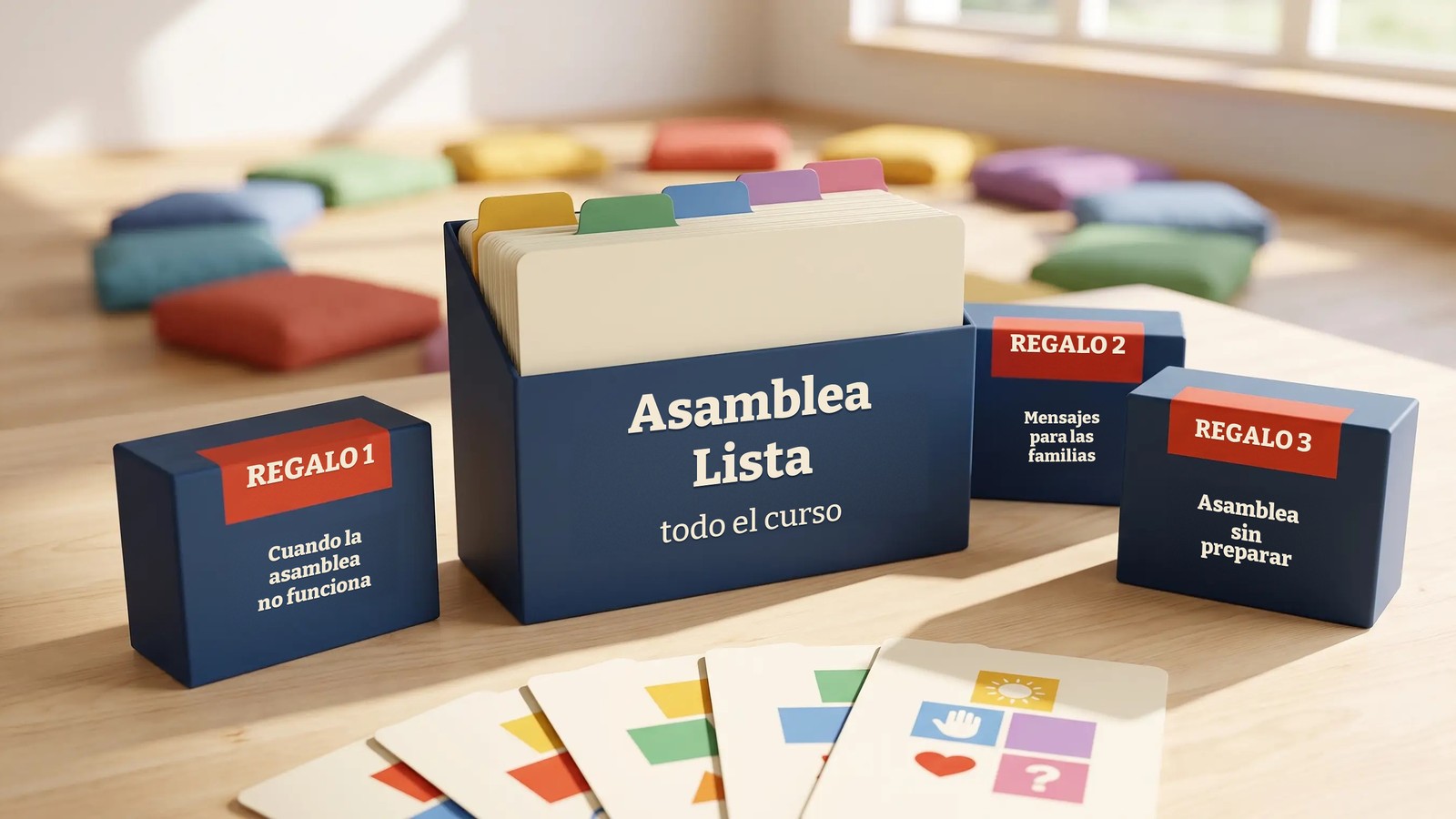 Asamblea Lista: el fichero con las 200 cartas y los 3 regalos